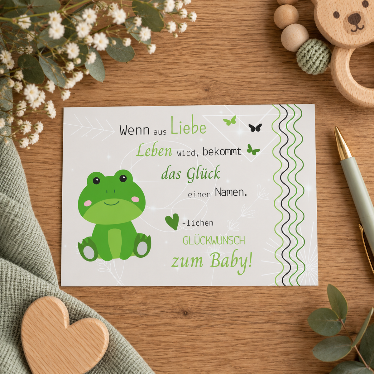 Postkarte "Baby"