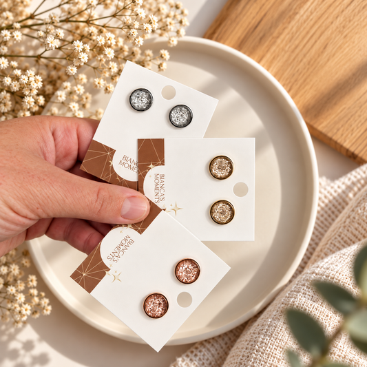Ohrstecker Glitter
