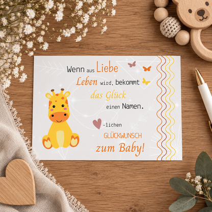 Postkarte "Baby"