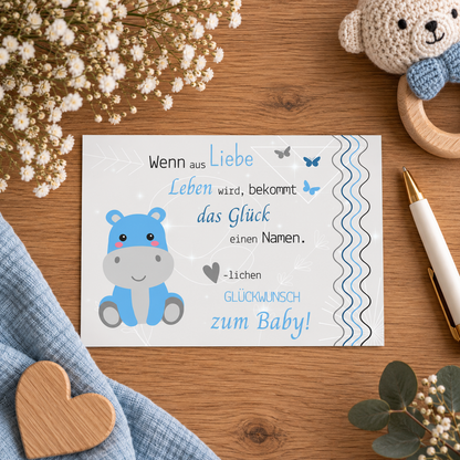 Postkarte "Baby"