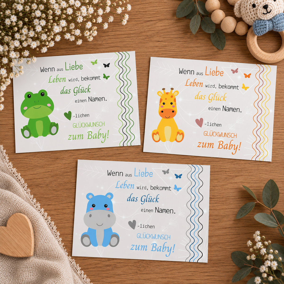 Postkarte "Baby"
