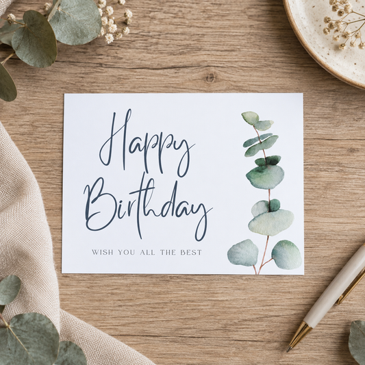 Postkarte "Happy Birthday"