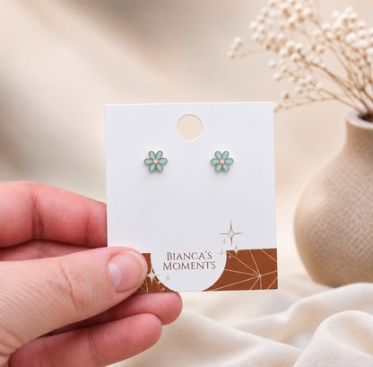 Ohrstecker Blume
