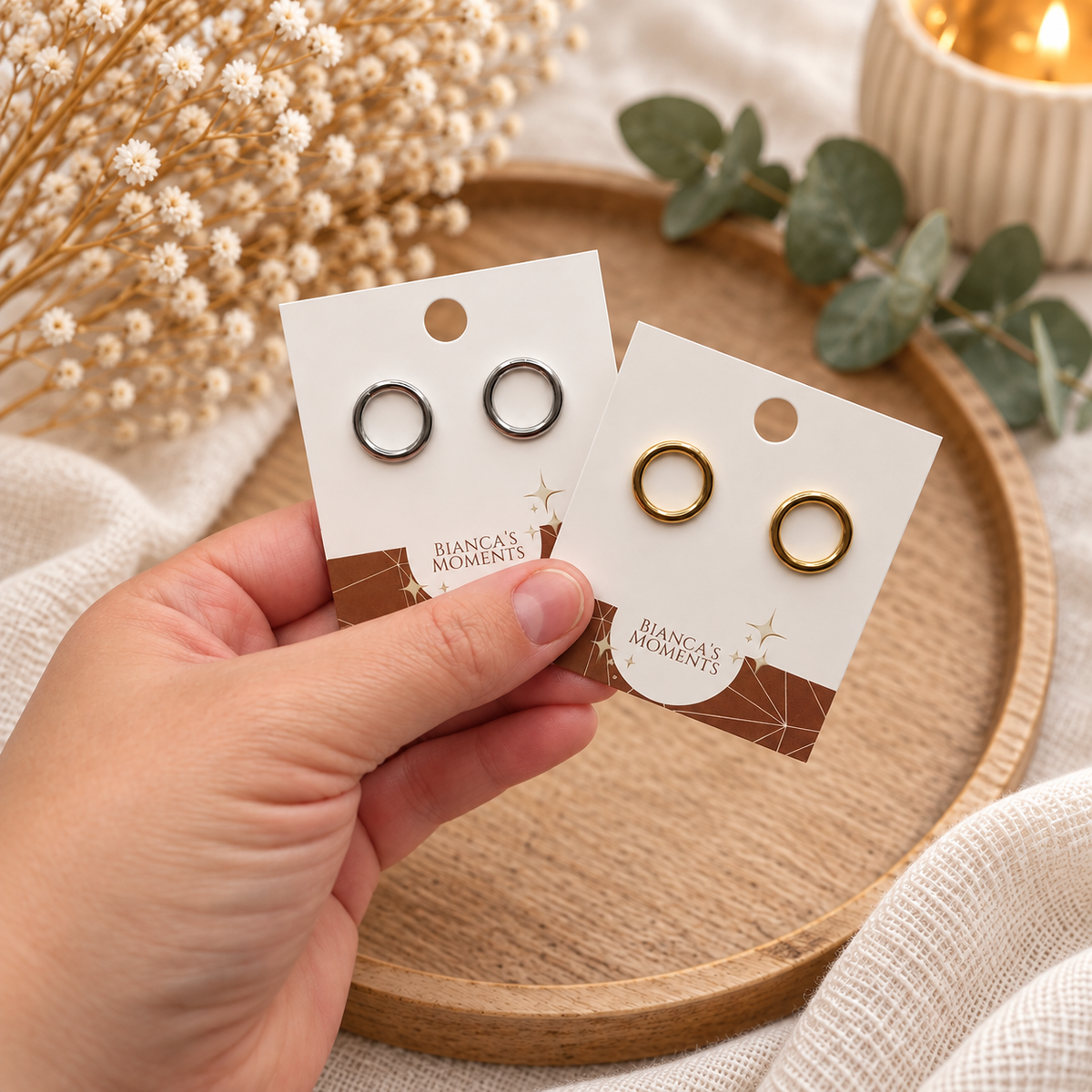 Ohrstecker Ring